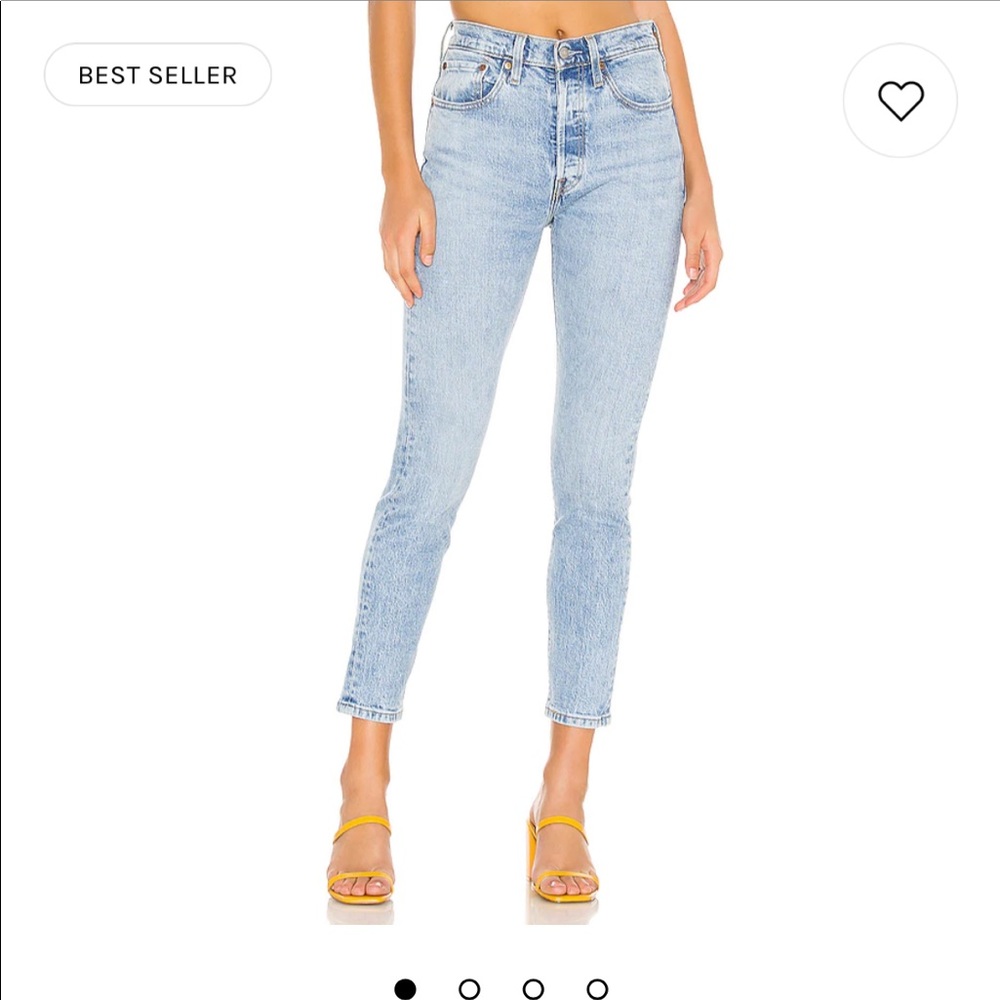 Levis 501 Skinny Jeans Tango Light 28